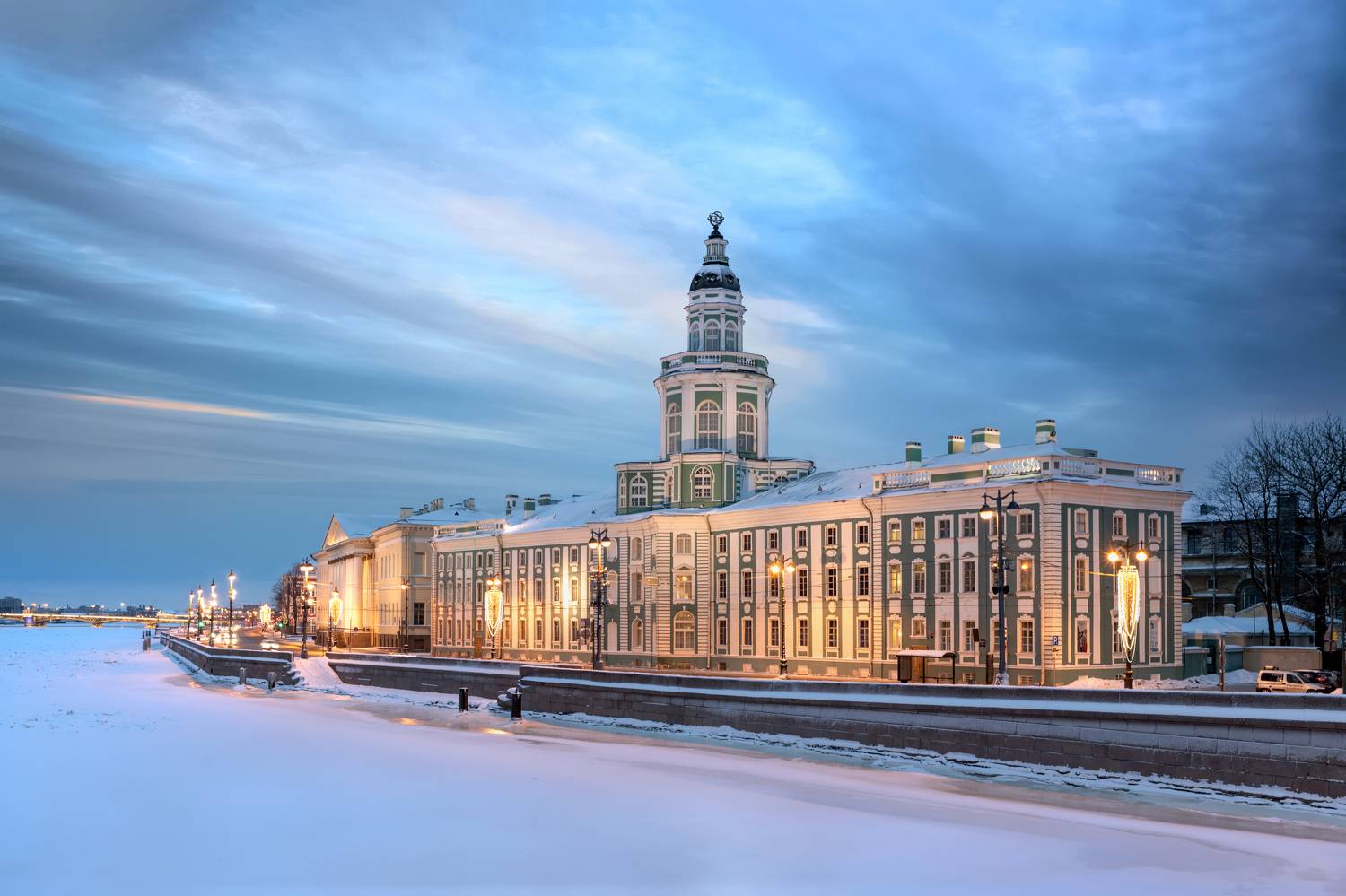 кунсткамера, университетская набережная, дворцовый мост, нева, Сергей Газизов