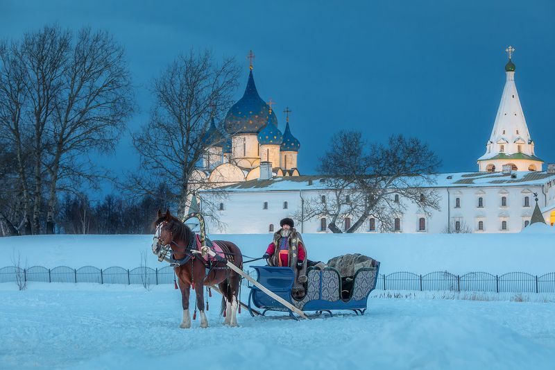 Зимняя открытка из города с тысячелетней историей! фото превью