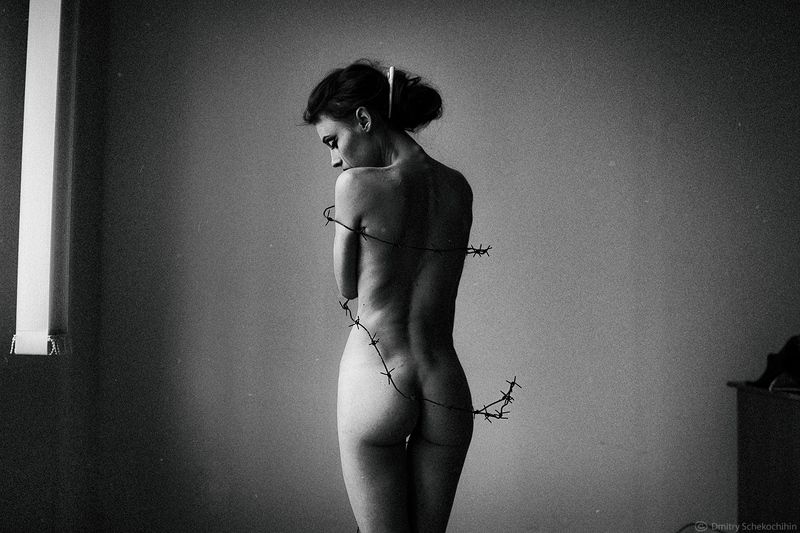 art, nude, erotic, sensual, young, woman, female, naked, posing, model, bw, photoshoot, aesthetic, * * * фото превью