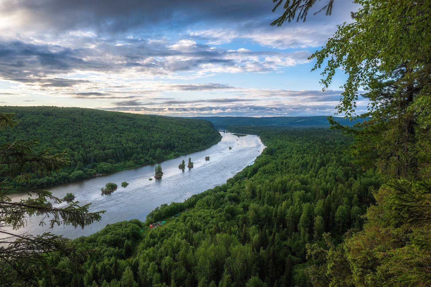 пермский край, пейзаж, закат, красота природы, горы, лето, облака, природа, дикая природа, вишера, лес, полюд, ветлан, Кузнецов Кирилл