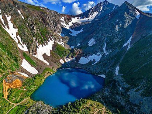 Рудный Алтай  Родоновое озеро