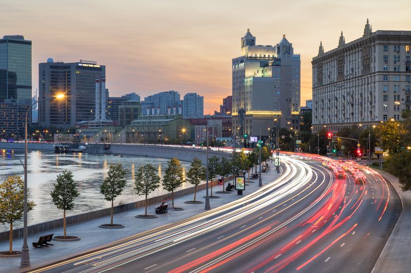 москва, россия, краснопресненская, набережная. Краснопресненская набережная. Москва. Россия. фото превью