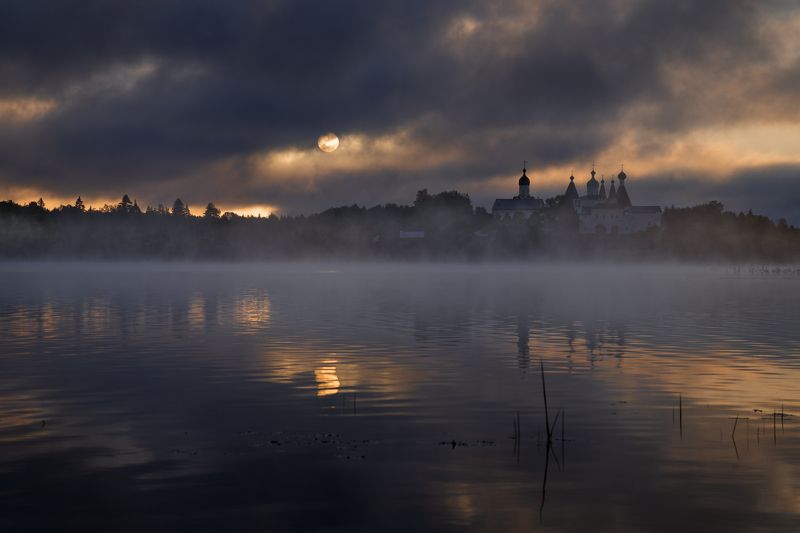 ферапонтово, рассвет, утро, вологодская область, туман Июльский рассвет фото превью