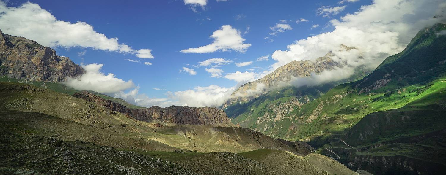 Россия, Кабардино-Балкария, Хуламо &mdash; Безенгийское ущелье, Безенгийская стена, Безенги,, Юрий Гаврилов