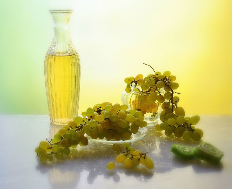 натюрморт,композиция,свет,лето,виноград *** фото превью