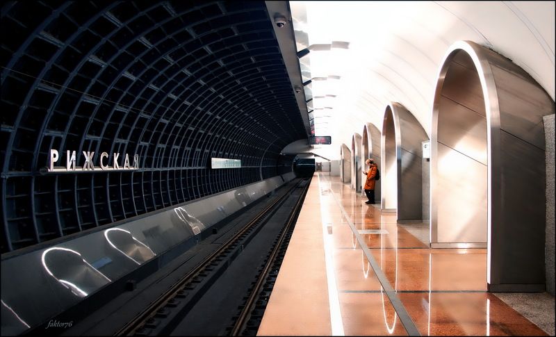 станция метро Рижская Москва фото превью