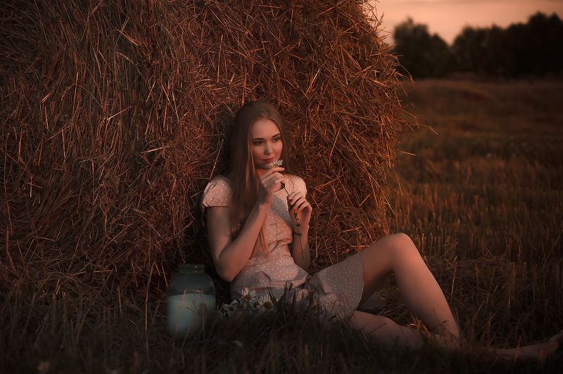 Теплый вечер августа фото превью