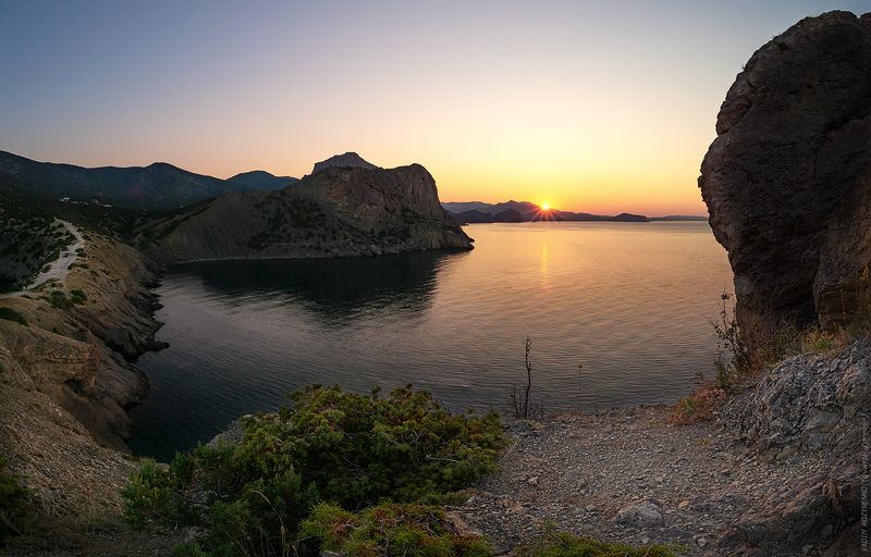 Мыс Капчик на рассвете фото превью