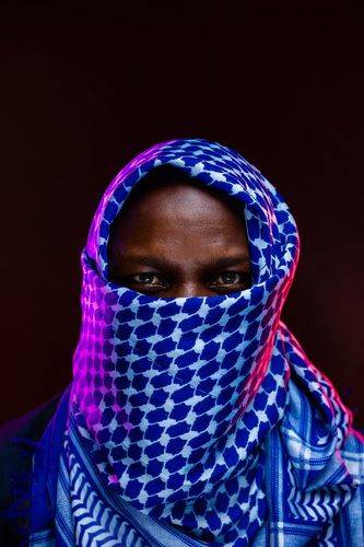 Ankara Masked Arafat Portraits