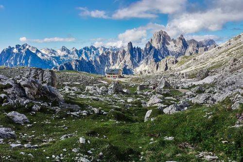 i Cadini di Misurina dalla mulattiera che va in forcella Lavaredo