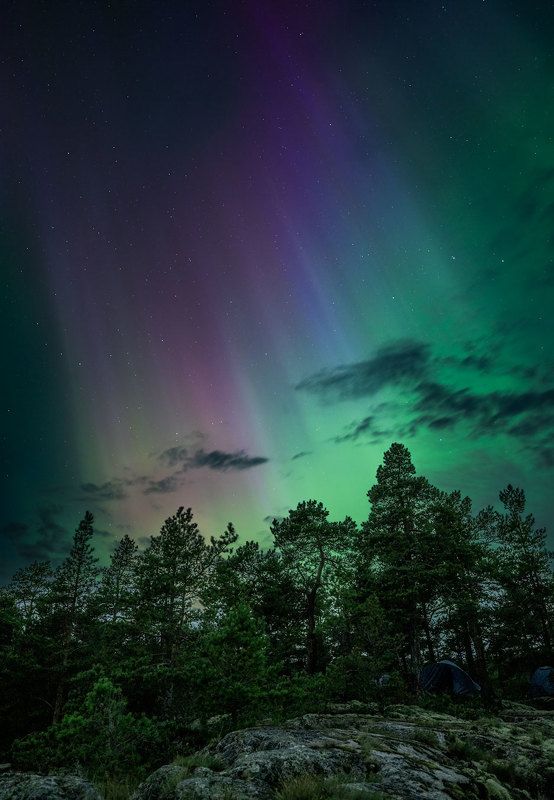 Сияние над Ладогой. фото превью
