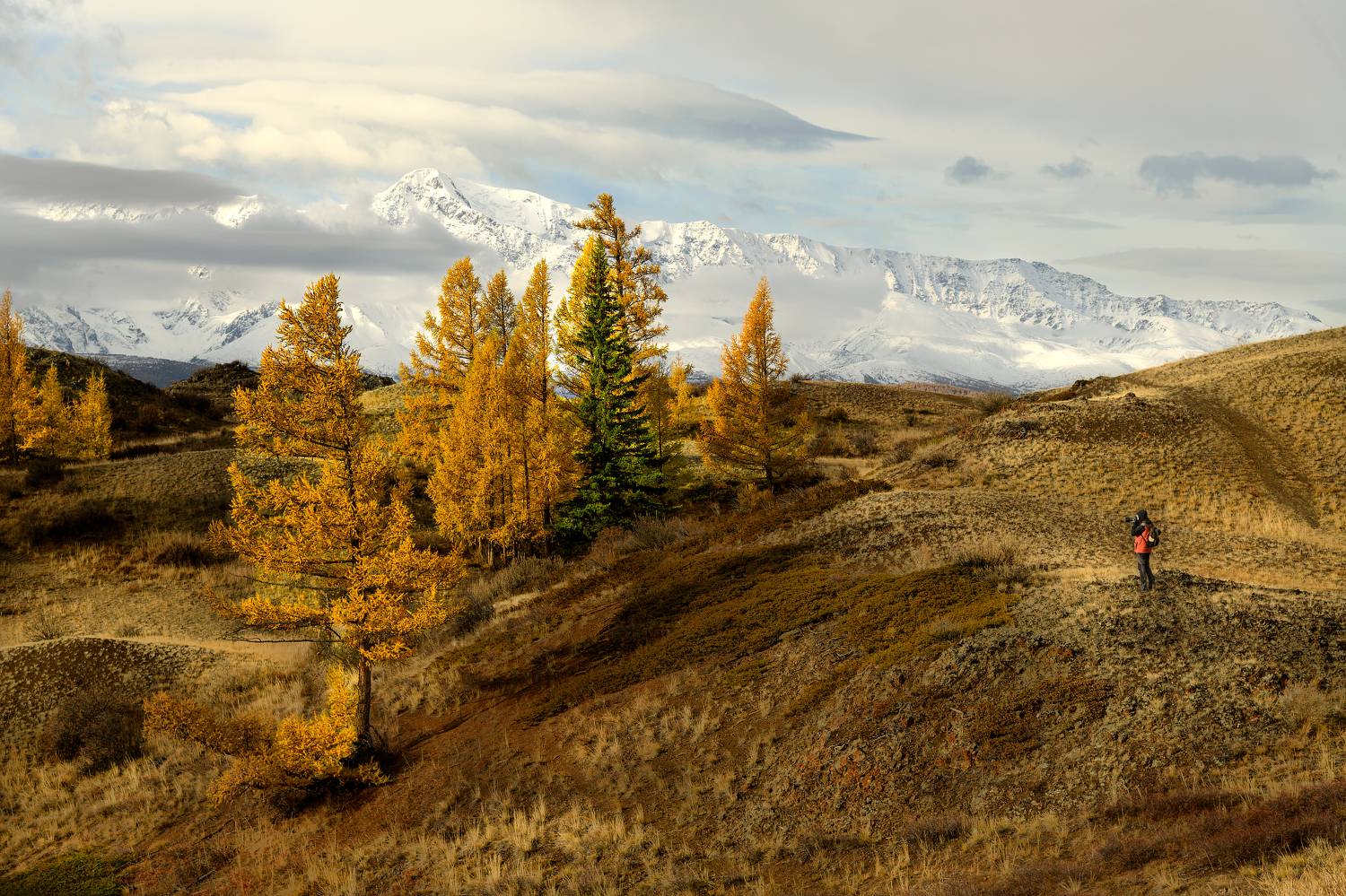 алтай, осень, горы, Юрий Матвеев