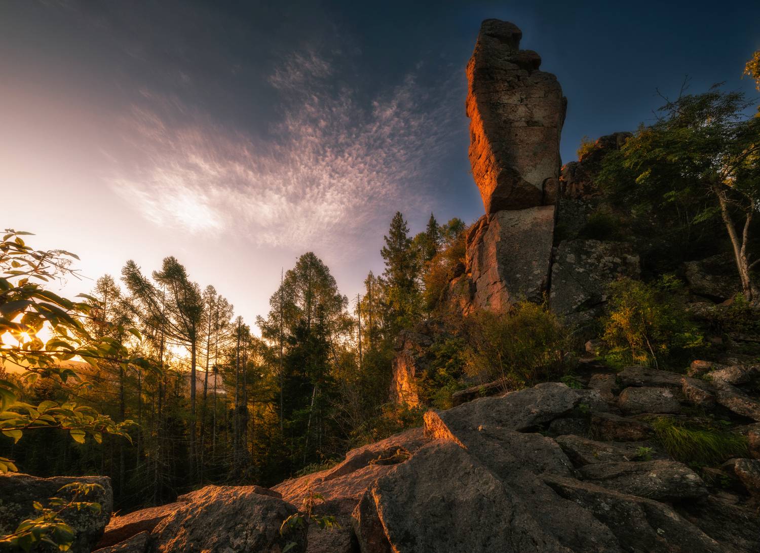 красноярский заповедник столбы. восточный вход. китайская стенка., Иван Грин