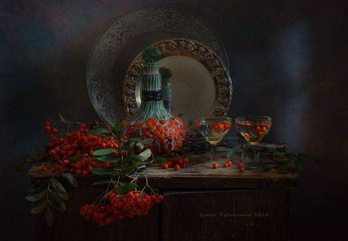 Рябина. Август