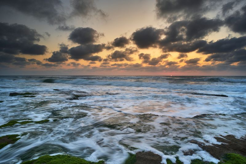 Mediterranean Sea, Sunset фото превью