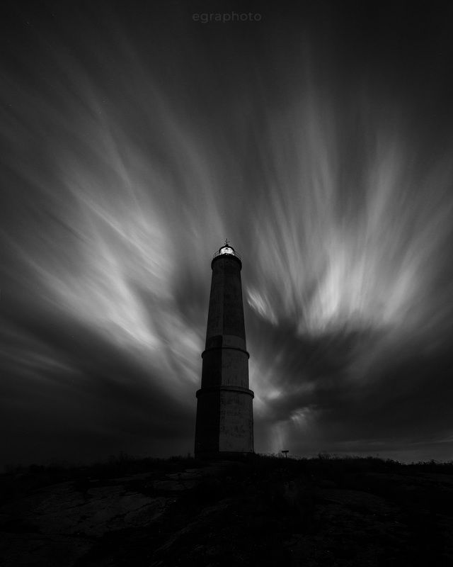 остров, ханхипаси, маяк, ладога, ладожское озеро, карелия, россия Ханхипаси в лунных облаках фото превью