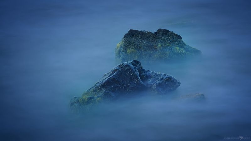 море камни природа прибой Каменная мгла... фото превью