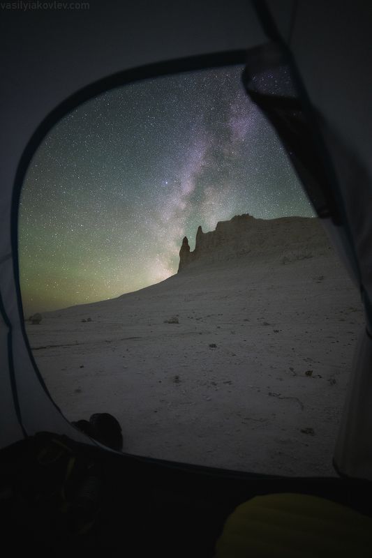 казахстан, фототур, яковлевфототур, мангистау, мангышлак, айракты, босжира, устюрт, карынжарык, тузбаир, торыш, туйесу, сенек Ночь в Босжире фото превью