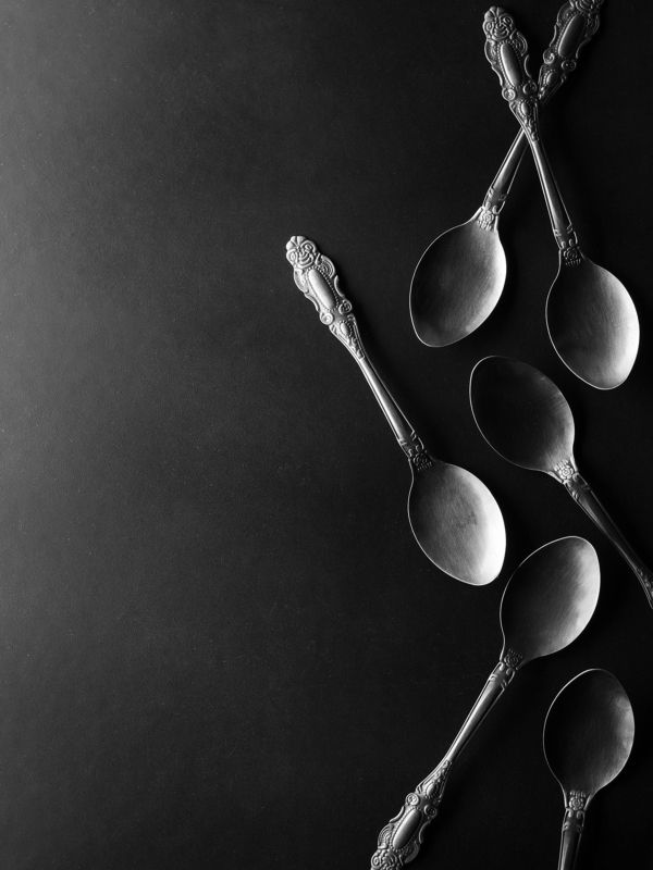 предметка, предметная фотография, рекламная фотография, студия, ЧБ  фото превью
