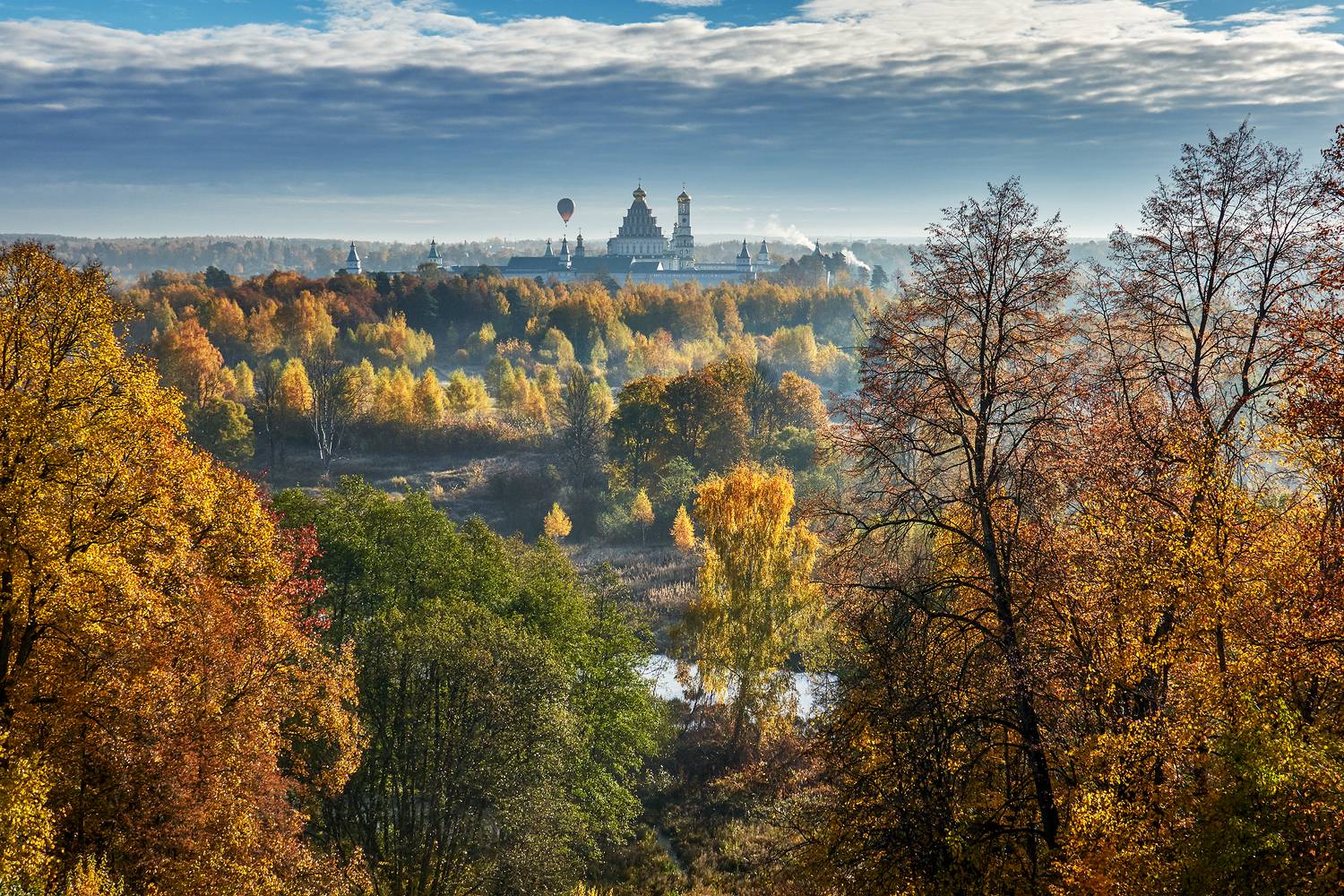 золотая осень, новый иерусалим, истра, Медведев Александр