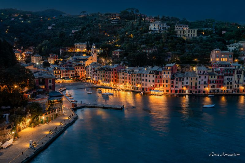 portofino italy night long exp travel Portofino фото превью