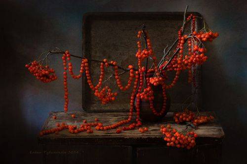 Рябиновые бусы