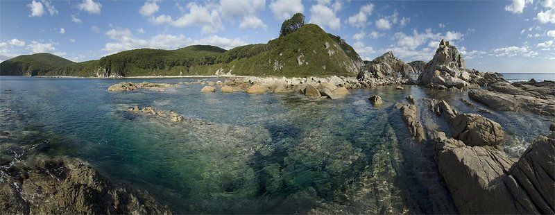 берег, вода дальний восток, панорама,  пейзаж, море, приморские зарисовки,  природа, путешествие, японское море побережье японского моря#3 фото превью