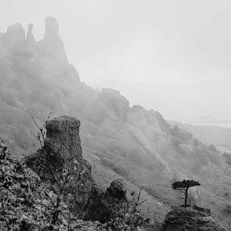 гора, демирджи Марсианская фантазия. фото превью