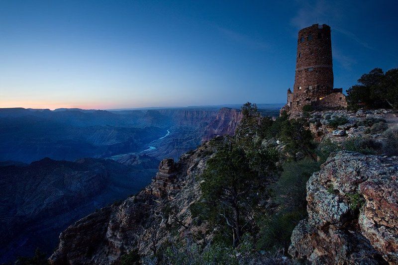 USA, Grand Canyon, sunset. фото превью