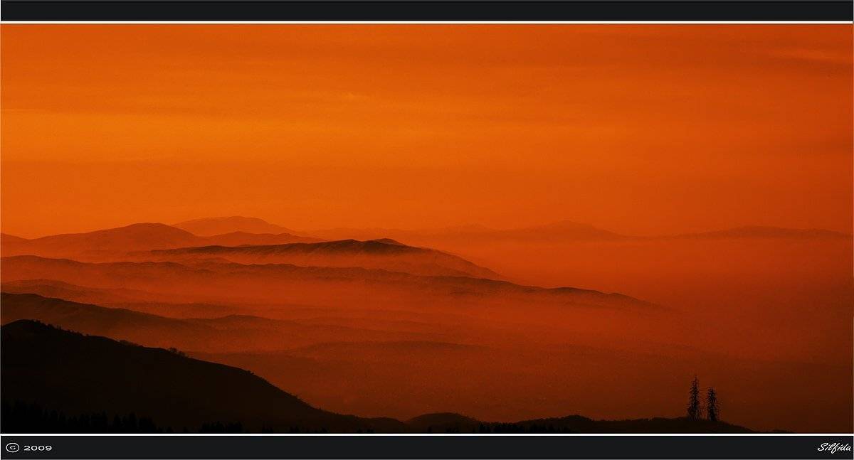 природа, рассвет, Silfida