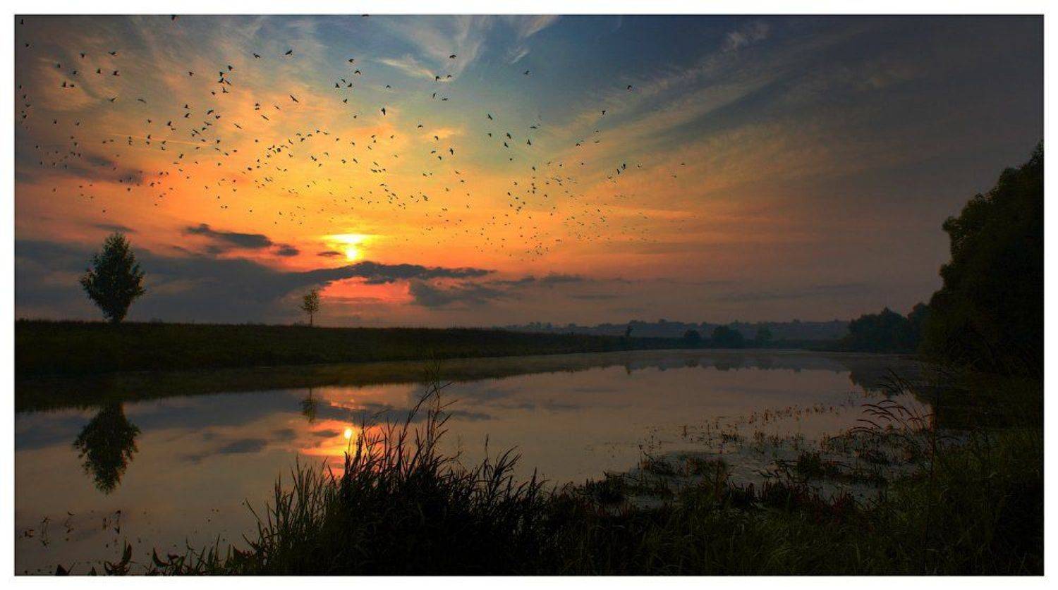 река,красивая меча,ефремов, Олег Клочков