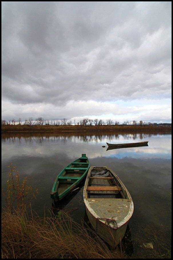 таруса, ока, лодка, река, Сорез