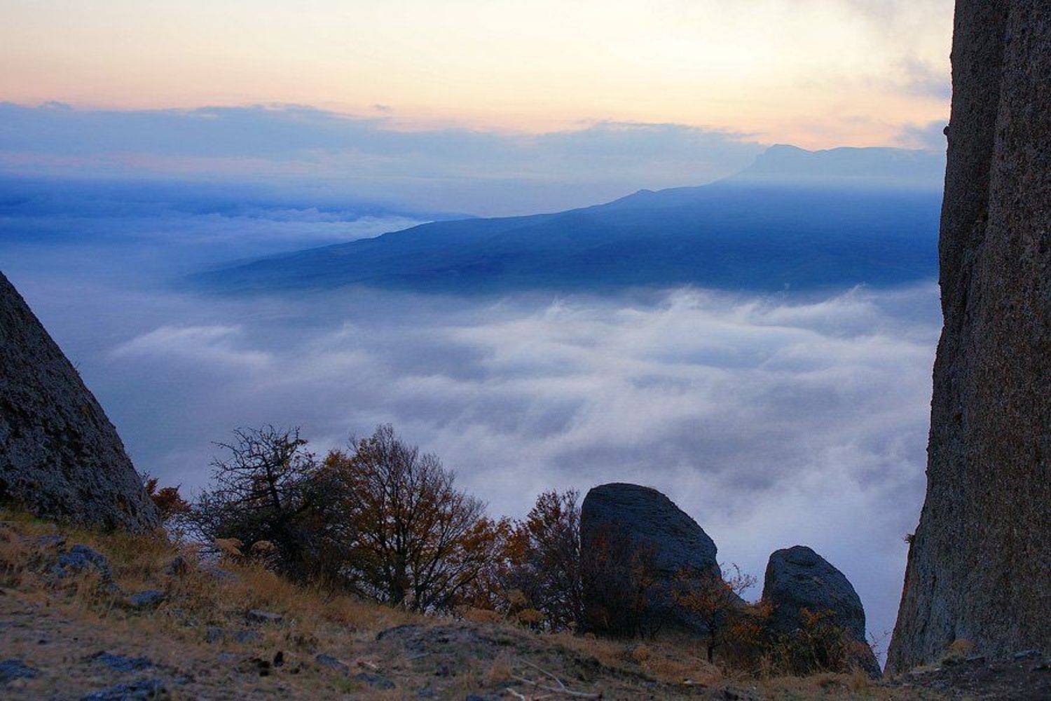 облака, горы, демирджи, senjor