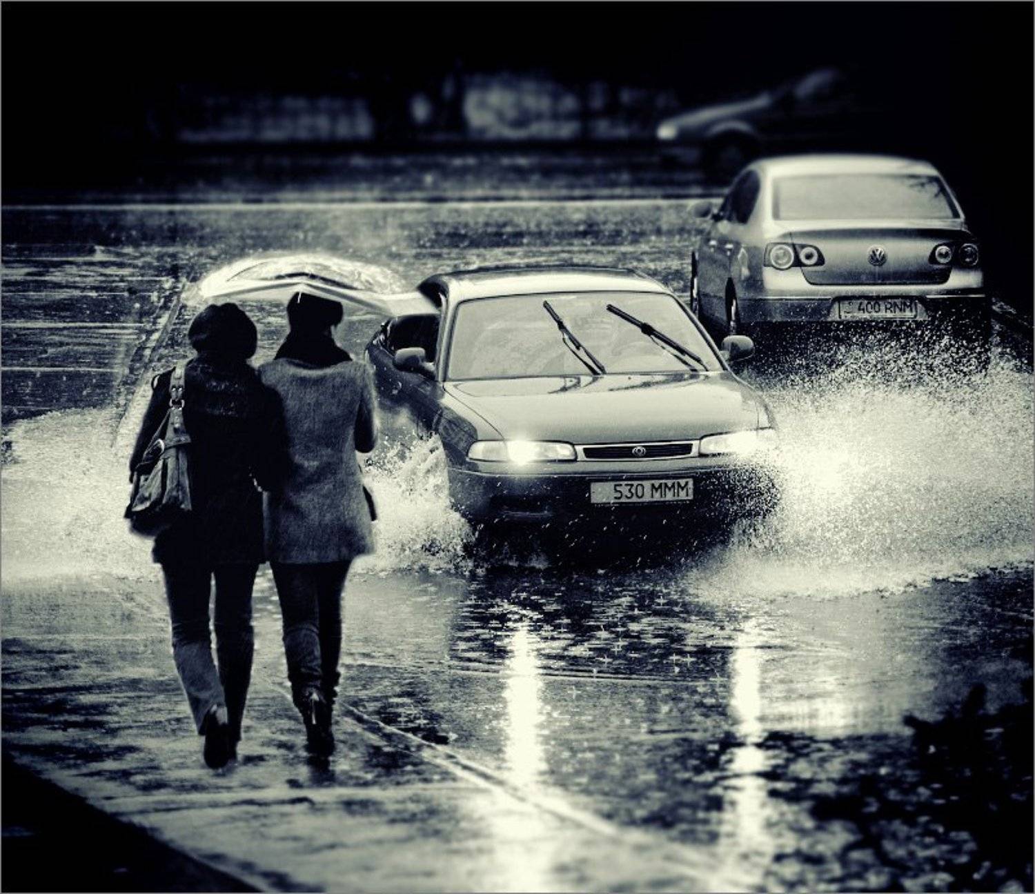 дождь, лужи, Алексей Игнатченко