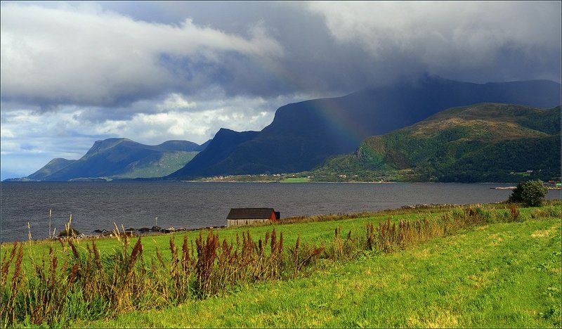 норвегия,радуга * фото превью