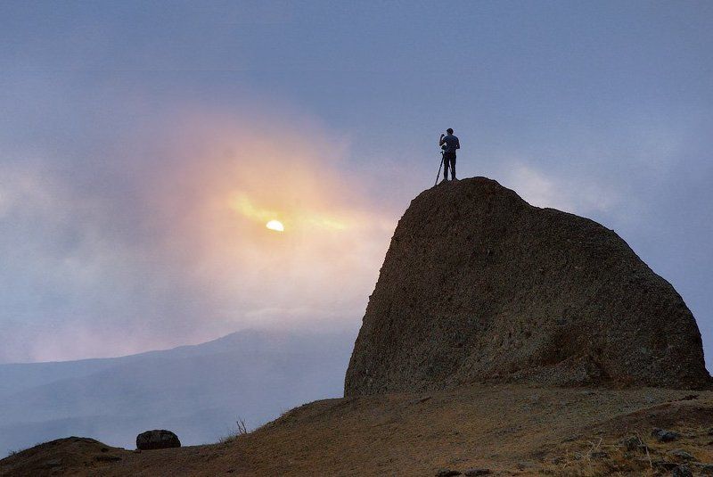 фотограф, солнце Выше солнца. фото превью