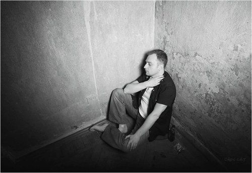 In the corner