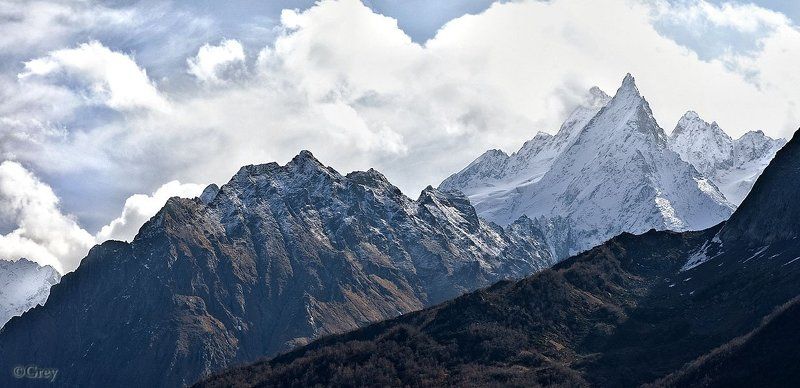 домбай,горы Облачные Лезвия фото превью