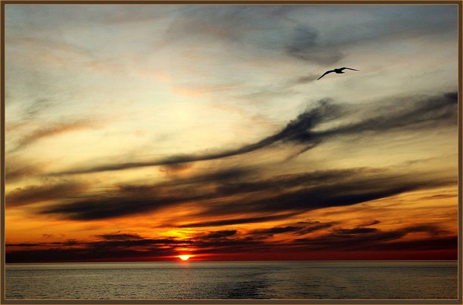 озеро,закат, Солодухин Виктор