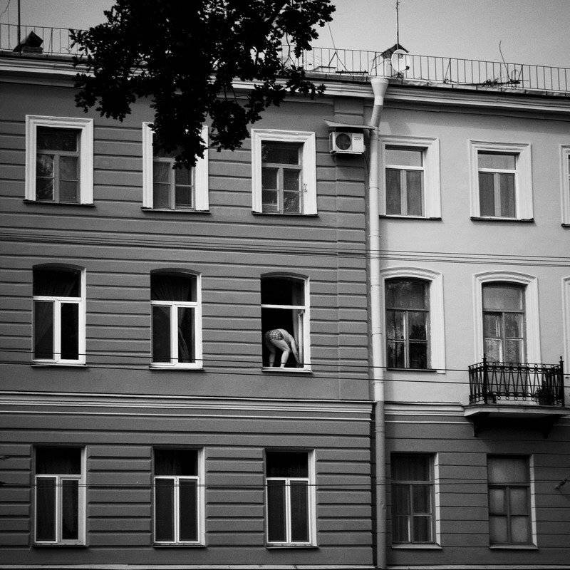 питер, жанр, геометрия, Павел Лялин