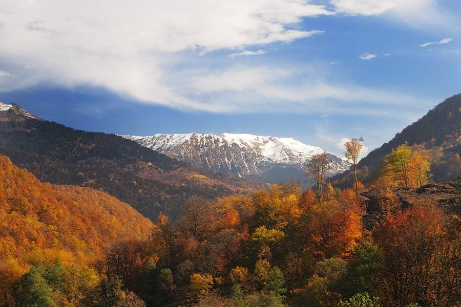 россия, краснодарский край, сочи, красна поляна, осень, ноябрь, 2009, Kaiser Sozo