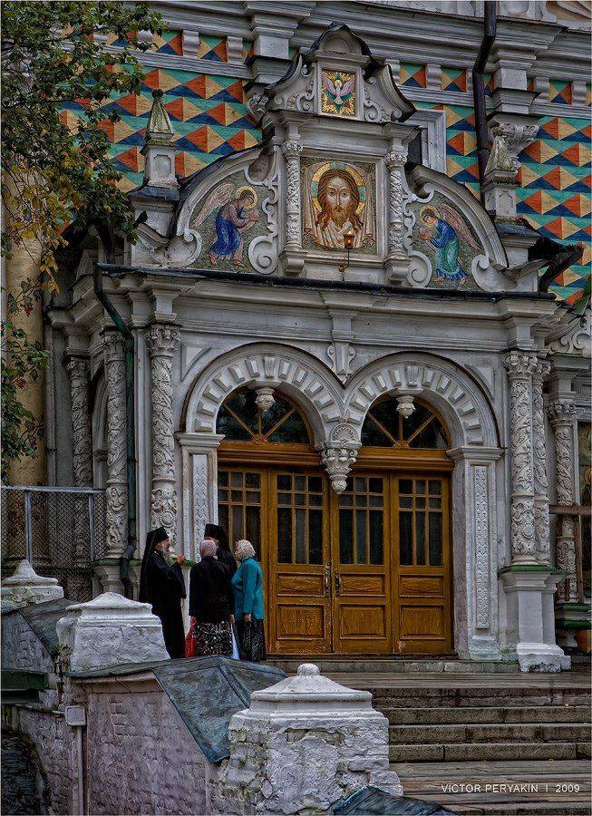 сенргиев-пасад, лавра, духовник, храм, лестница, икона, Виктор Перякин