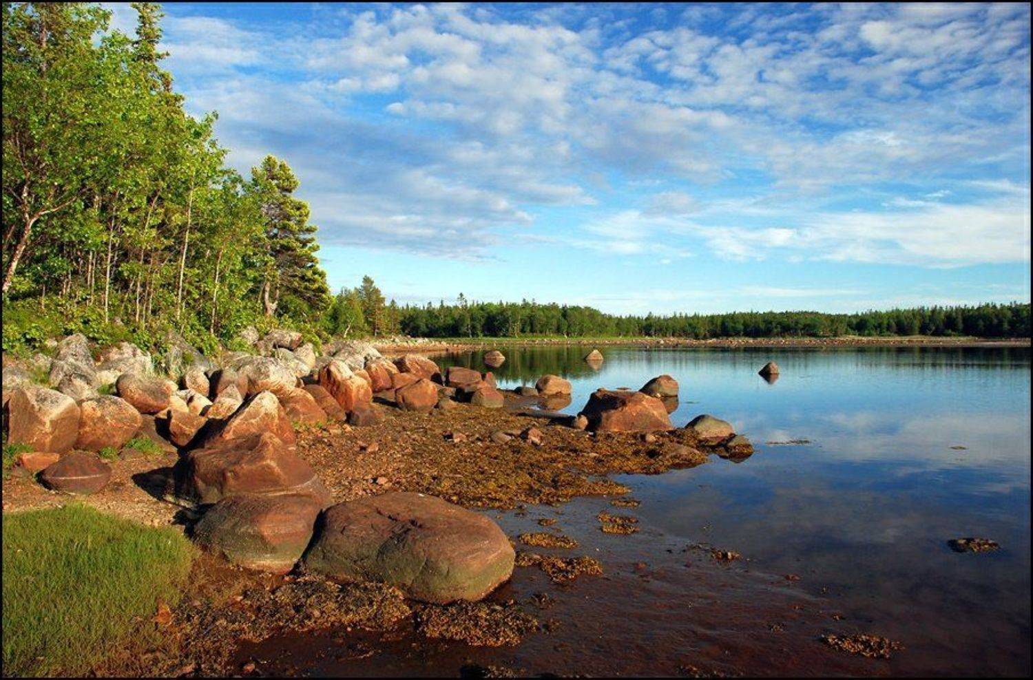 соловки, белая, ночь, Лодочник