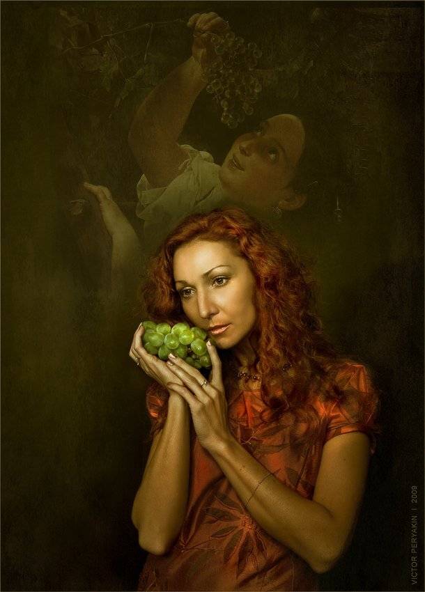 татьяна, виноград, солнце, подарок, брюллов, Виктор Перякин