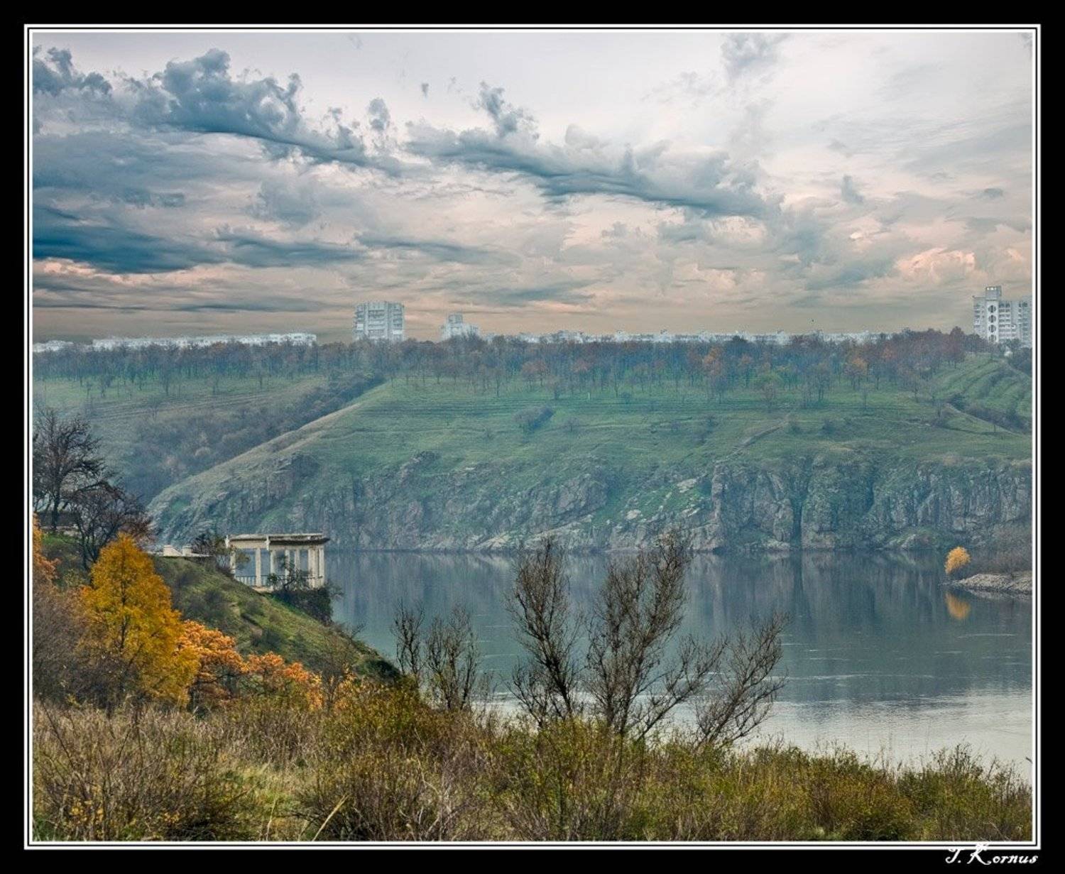 запорожье,хортица,днепр,осень,пейзаж, Татьяна Корнус