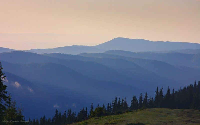 карпаты, горы, украина Волнистые фото превью