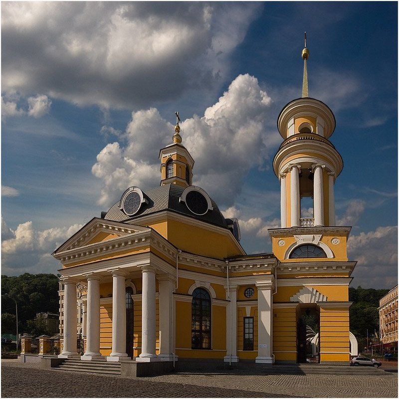 церковь, подол, киев, украина Церковь Рождества Христова фото превью