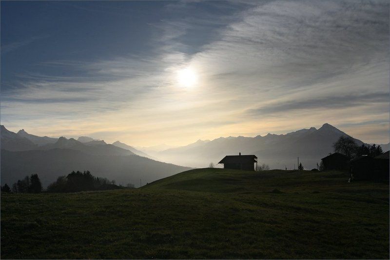 альпы, интерлакен, швейцария За солнцем вслед... фото превью
