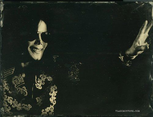 Ambrotype 18x24, Michael Jackson