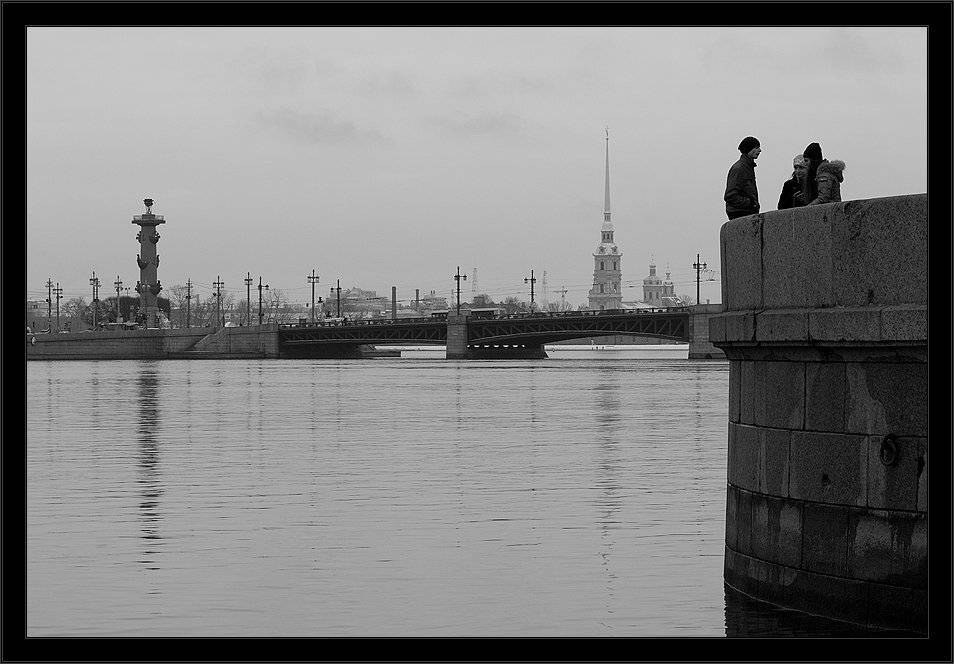 петербург, нева, петропавловка, ростральная, центр, осень, ноябрь, Kirill Shapovalov